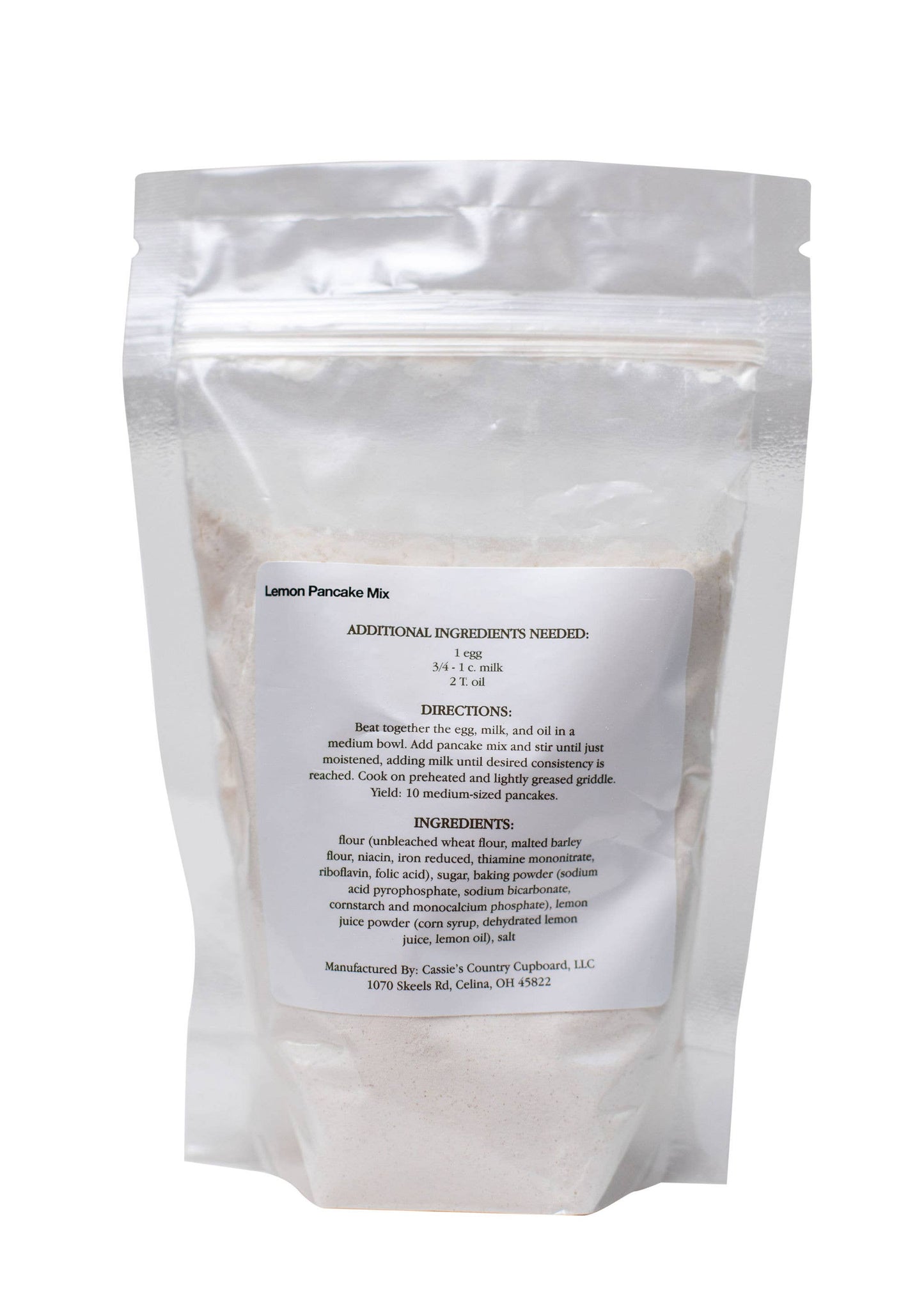Lemon Pancake Mix
