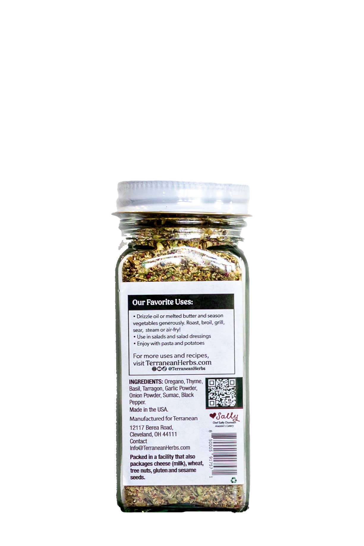Mediterranean Seasoning Shaker
