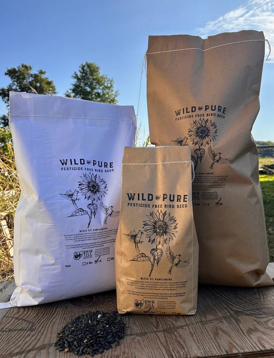 Wild & Pure Bird Seed - Black Oil Sunflower Seed (5lb)