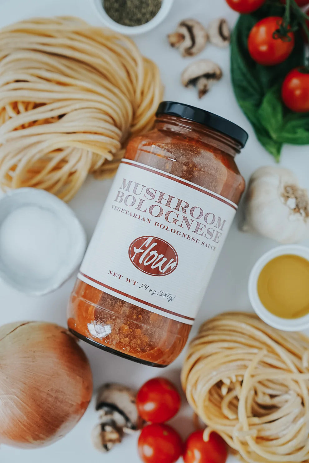 Mushroom Bolognese