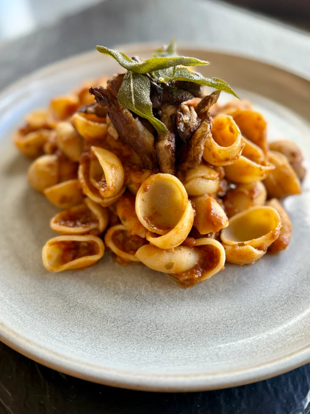 Mushroom Bolognese