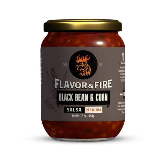 Black Bean & Corn Salsa Medium (12oz)