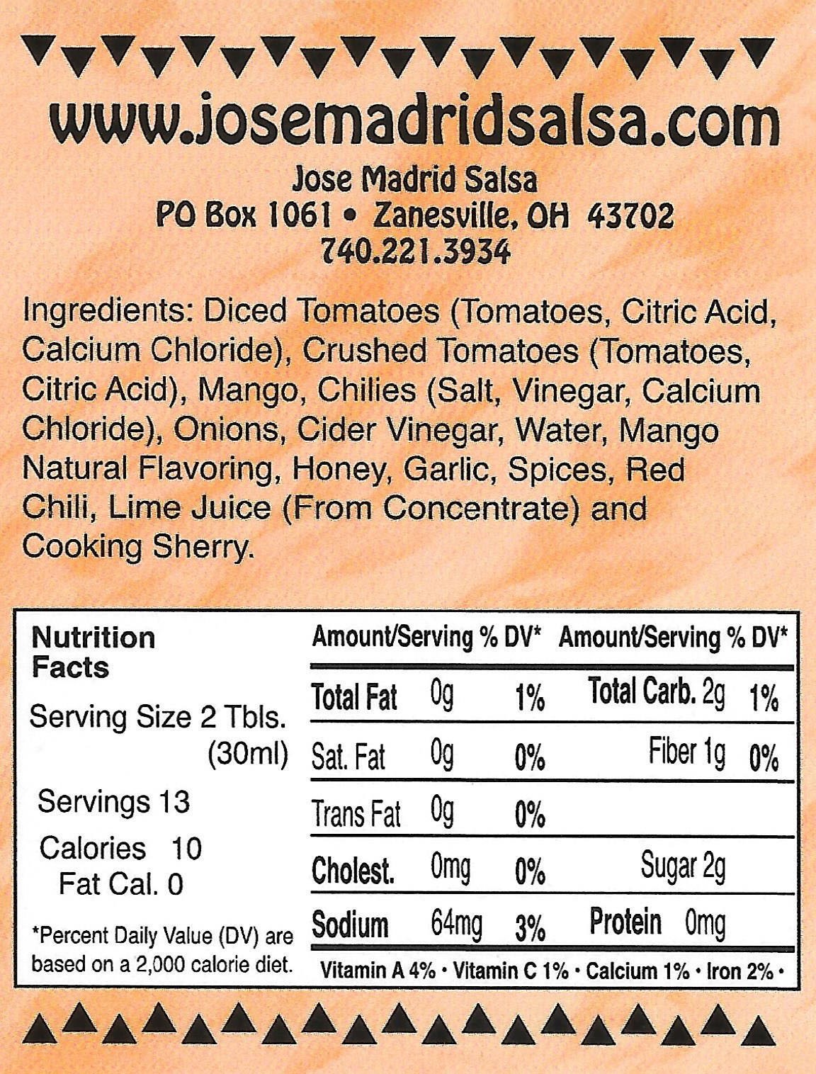 Mango Salsa - Mild